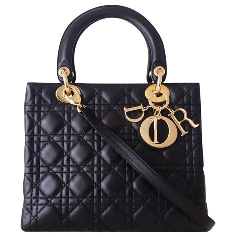 Sacs Dior Lady Dior de seconde main .